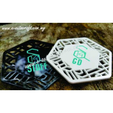 Badge Plastic NPT <br>Semi Color Printing<br>BDG/NPT_01